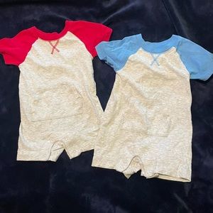 x2 Baby Rompers 6-9mos